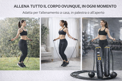 Pulse Rope™ – Allenati ovunque. Zero Ingombro.