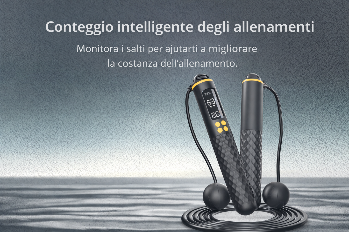 Pulse Rope™ – Allenati ovunque. Zero Ingombro.
