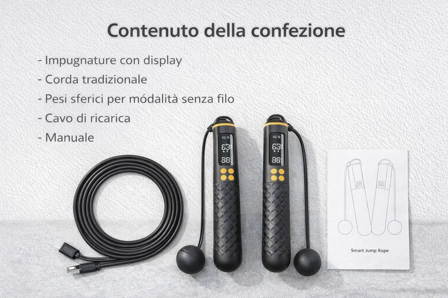 Pulse Rope™ – Allenati ovunque. Zero Ingombro.