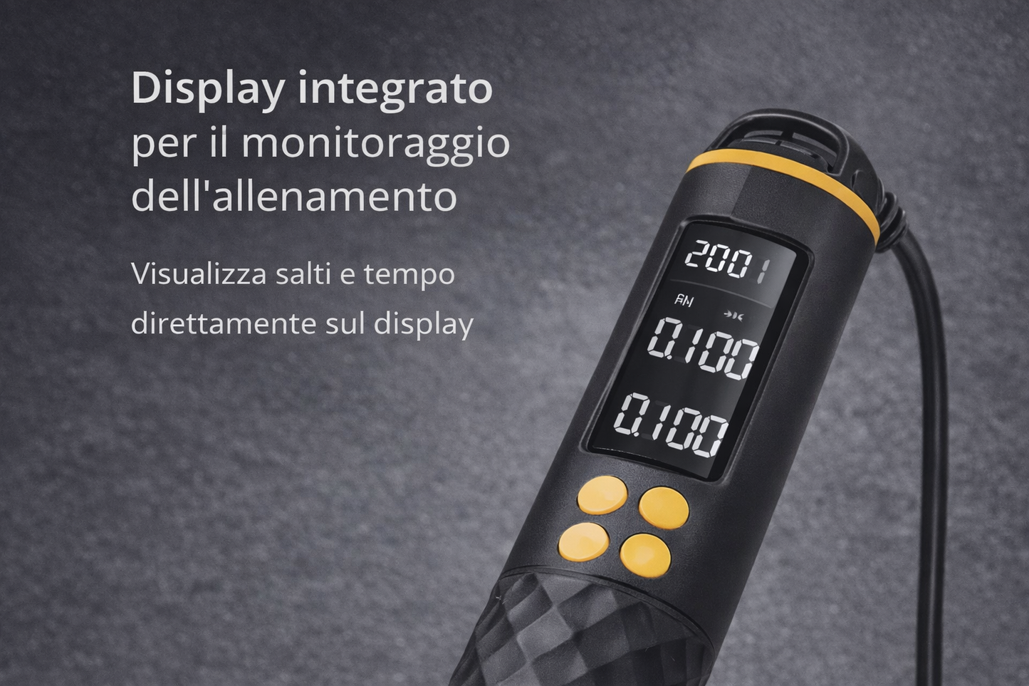 Pulse Rope™ – Allenati ovunque. Zero Ingombro.